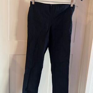 Elie Tahari Black Straight-Leg Dress Pants Women’s S | Mid Rise Career Workwear